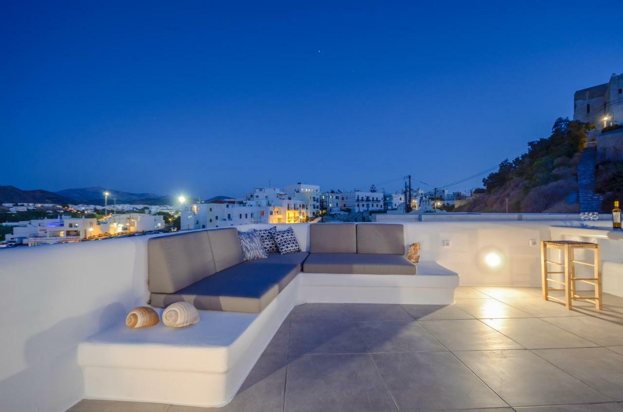 Cycladic Breeze Apartment Naxos City Bagian luar foto