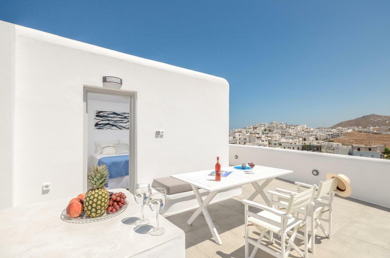 Cycladic Breeze Apartment Naxos City Bagian luar foto