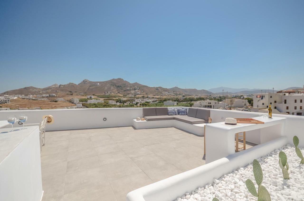 Cycladic Breeze Apartment Naxos City Bagian luar foto