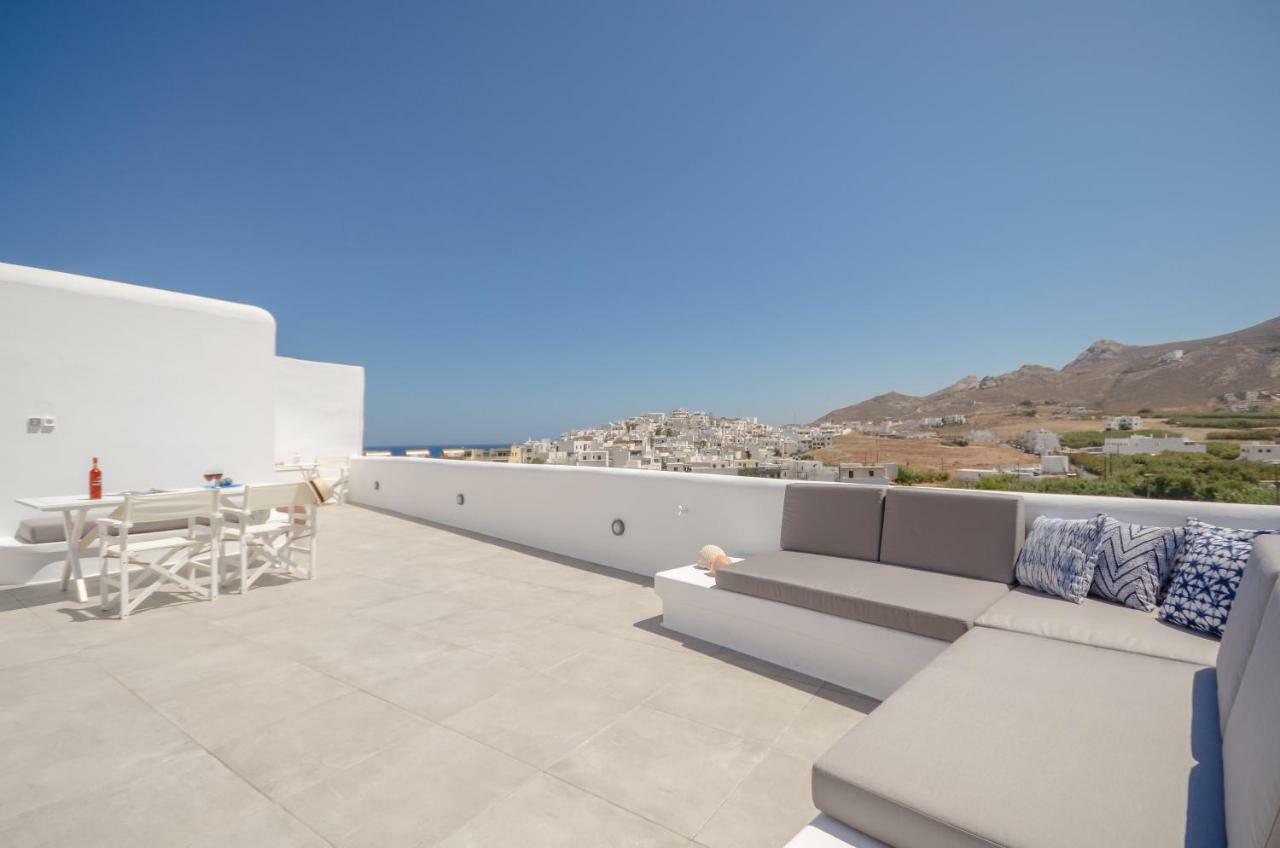 Cycladic Breeze Apartment Naxos City Bagian luar foto